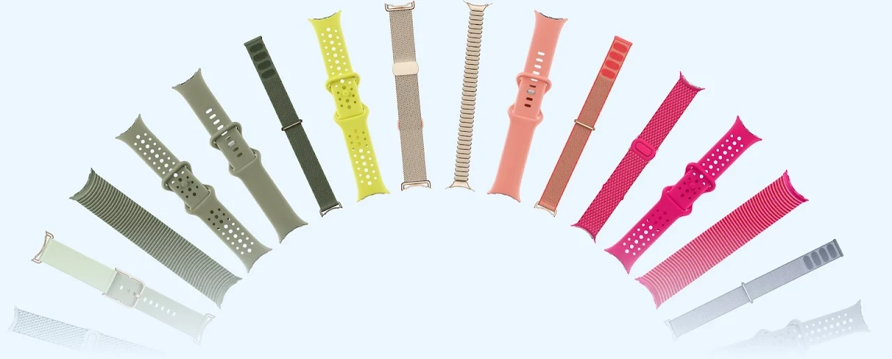 Google Pixel Watch 5 — Меняйте ремешок под настроение