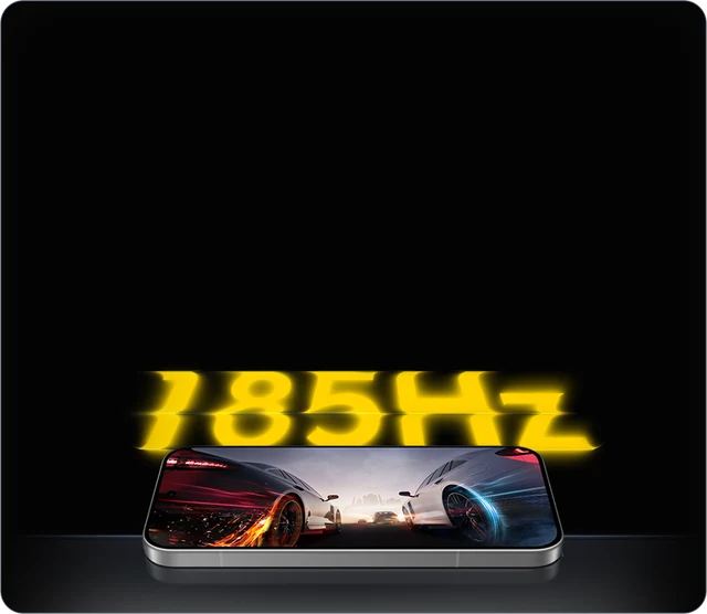 Ультраяркий AMOLED-дисплей 6,59″ с частотой обновления 185 Гц1